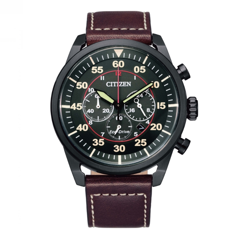 CITIZEN星辰 Chronograph系列 光動能都會計時腕錶 44mm/CA4218-14E