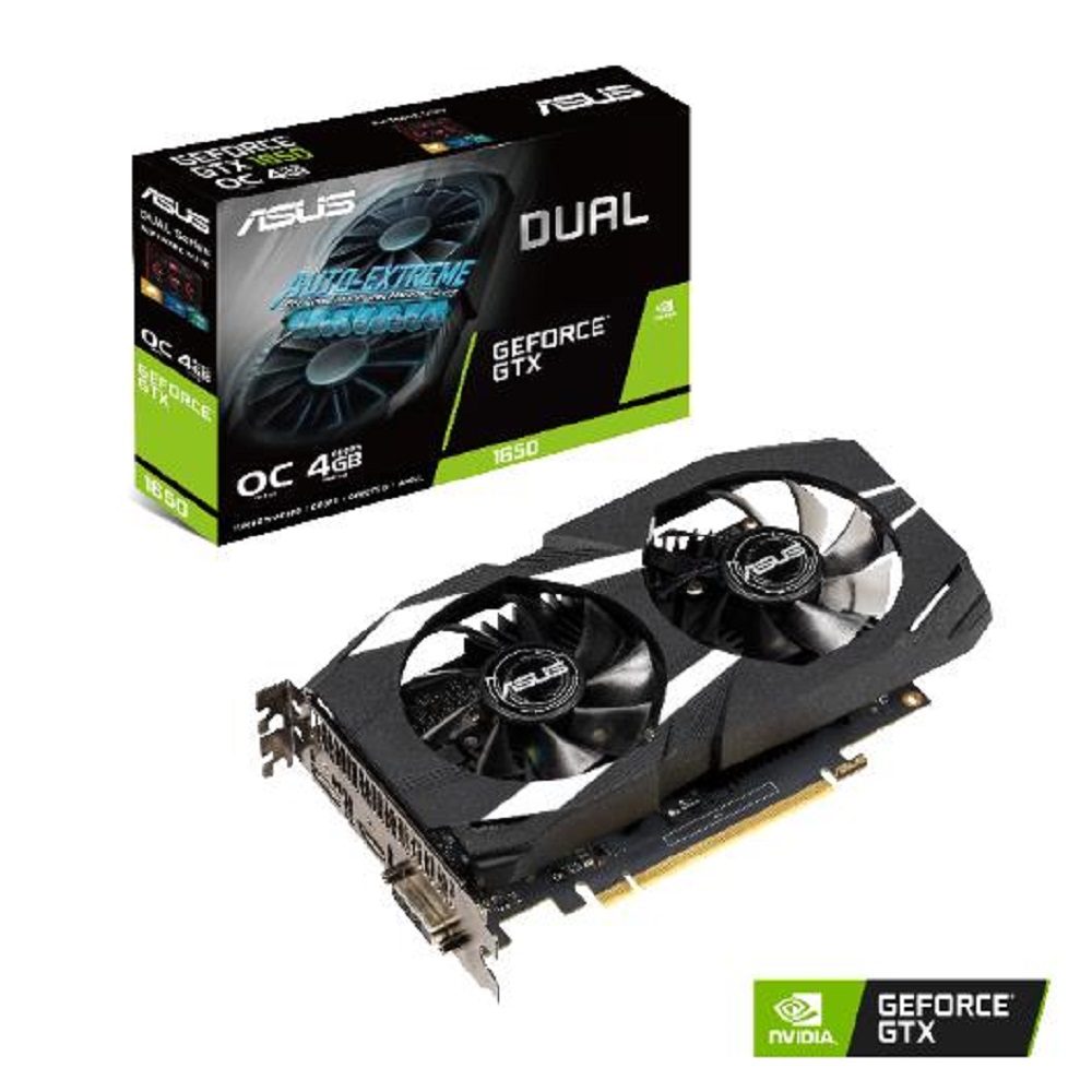 華碩 ASUS Dual GeForce GTX 1650 OC版 4GB GDDR5 顯示卡