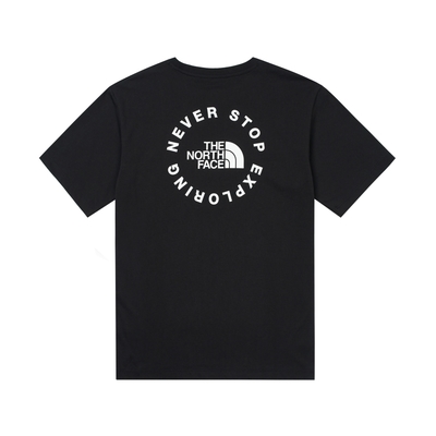 The North Face M ELBIO GRAPHIC SS TEE 男短袖上衣-黑-NF0A88GCJK3