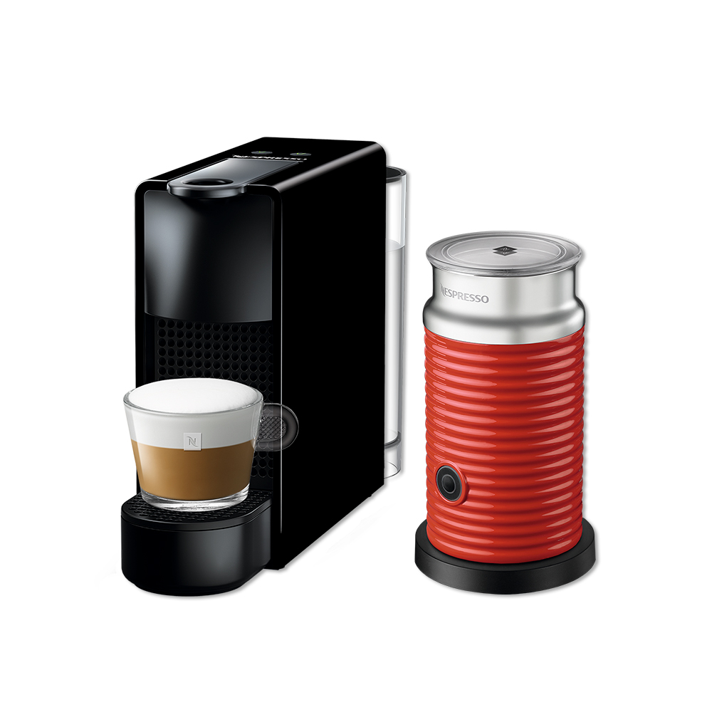 Nespresso 膠囊咖啡機 Essenza Mini 鋼琴黑 Aeroccino3奶泡機(三色) 組合品牌價格評比mobile01