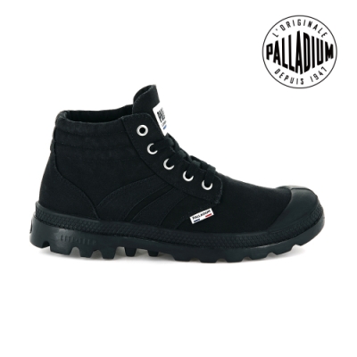 PALLADIUM RETRO LITE SUPPLY輕量帆布靴-女-黑