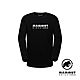 【Mammut長毛象】 Mammut Core ML Crew Neck Logo 機能LOGO長袖T恤 黑色 男款 #1014-04040(網路獨賣) product thumbnail 1