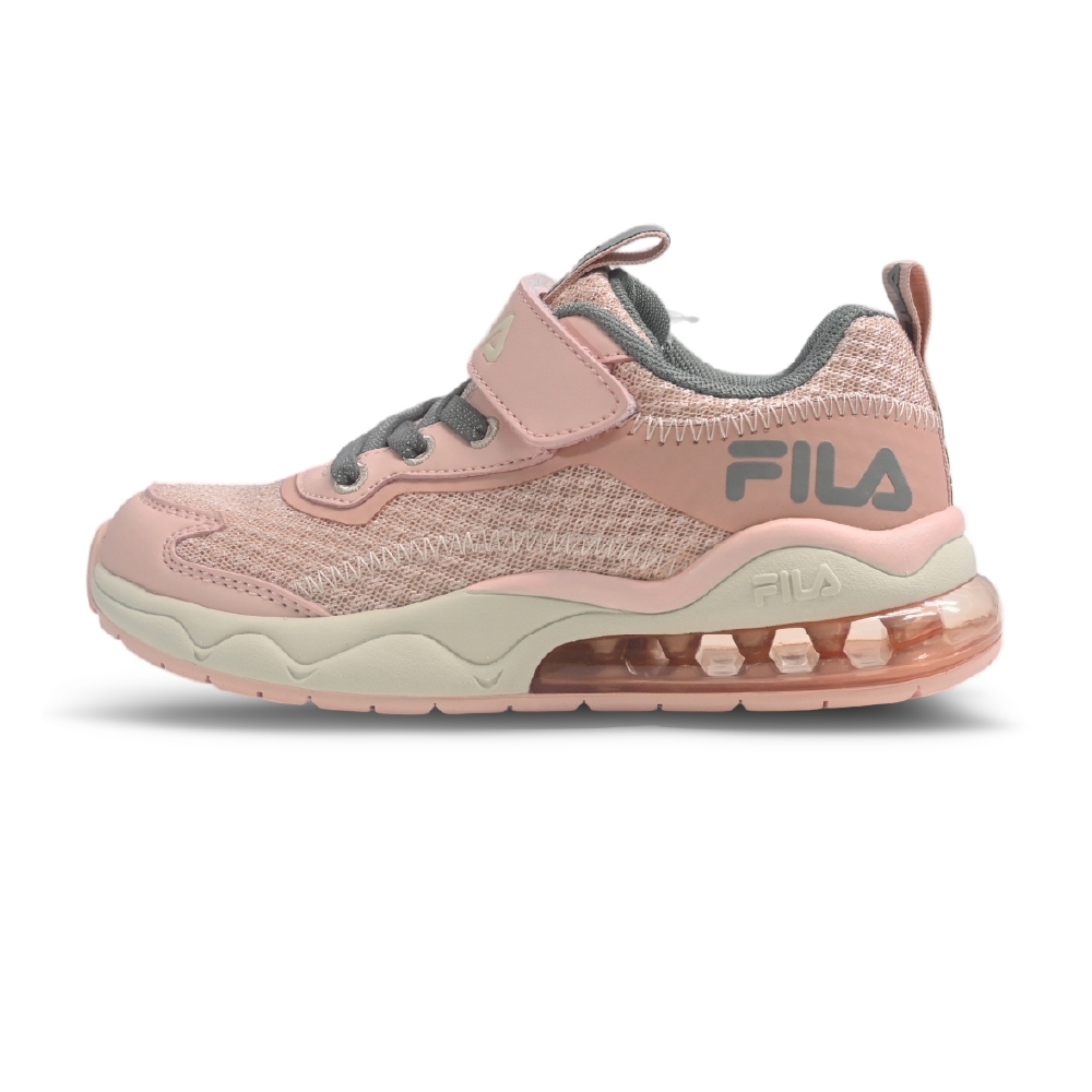 【FILA】美好運動 FILA童鞋 輕量運動鞋 特價（3-J415X-093/3-J412X-707/3-J411X-991 ） (3-J412X-544雙色大氣墊玫瑰粉白)