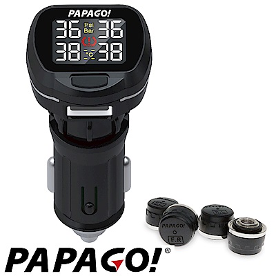 PAPAGO ! TireSafe S22E 獨立型胎外式胎壓偵測器-快