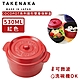 買一送一-日本TAKENAKA 日本製COCOPOT系列可微波圓形雙層分隔保鮮盒530ml product thumbnail 11