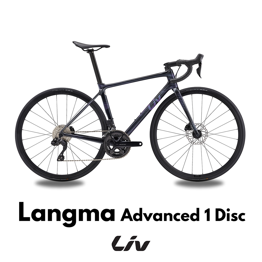 Liv LANGMA ADVANCED 1 DISC 女性急速碳纖公路車 2024