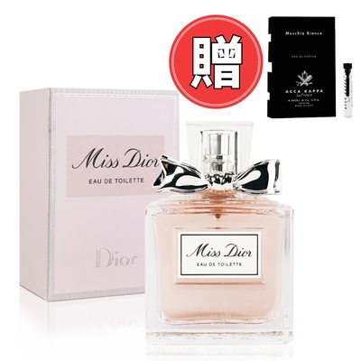 DIOR MISS DIOR 淡香水 50ML｜贈ACCA KAPPA 淡香精針管(隨機)