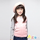 Azio Kids 女童 背心 麻花針織麋鹿圖騰背心 (粉) product thumbnail 1
