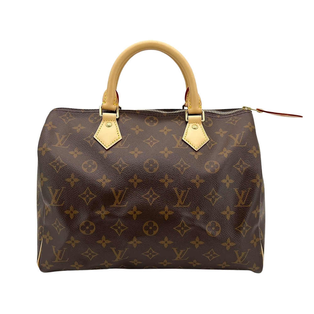 LOUIS VUITTON M41108 SPEEDY 30 MONOGRAM CANVAS NON STRAP BOWLING HANDBAG