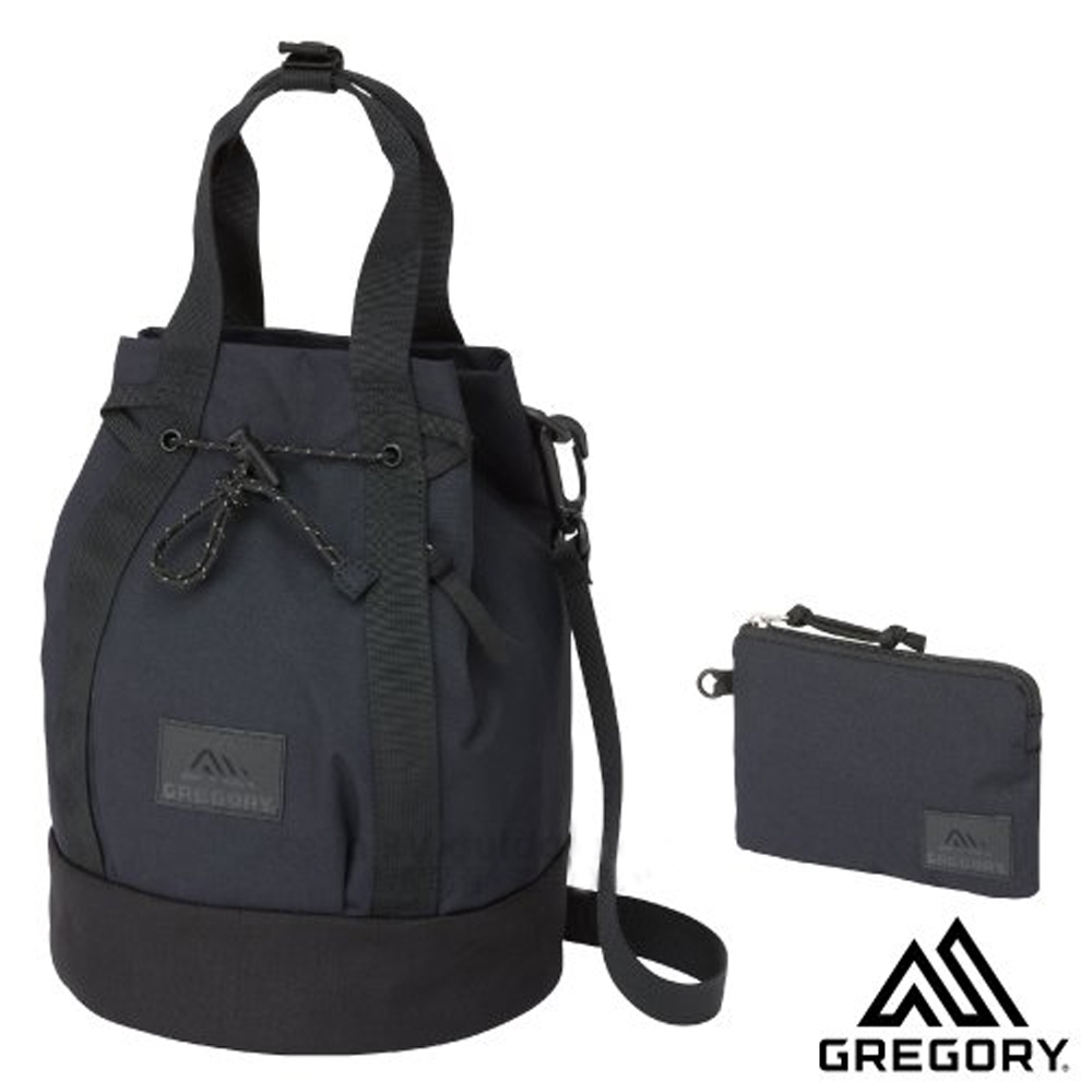 GREGORY 新款 LADYBIRD 2WAY BUCKET 5L 兩用圓筒型水桶包+手挽袋_黑