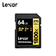 Lexar 雷克沙 Professional 1800x SDXC UHS-II 64G記憶卡 GOLD 系列 product thumbnail 1