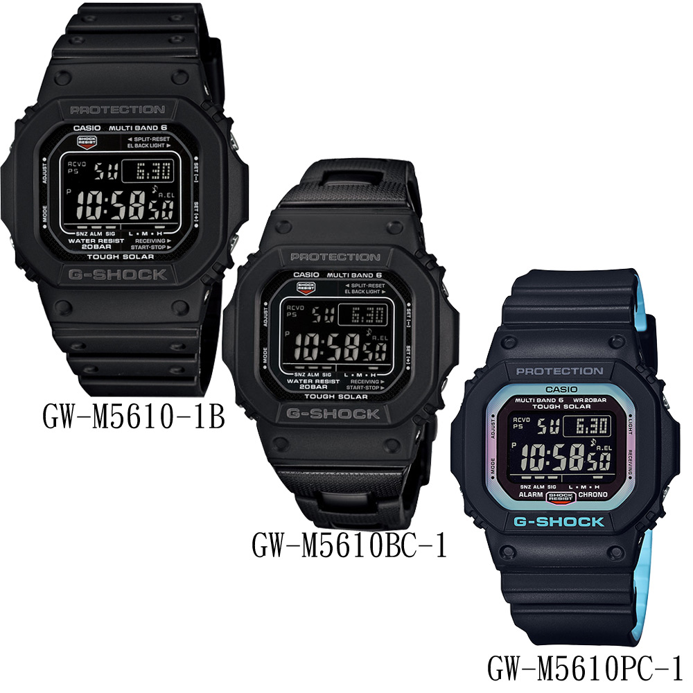 G-SHOCK 太陽能電力電波錶(GW-M5610) | G-SHOCK | Yahoo奇摩購物中心