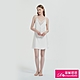 睡衣 緞面冰雪絲質 吊帶小洋裝 (R26012-1白) 蕾妮塔塔 product thumbnail 1