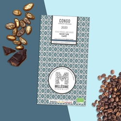 Millesime 比利時進口剛果76%黑巧克力-咖啡