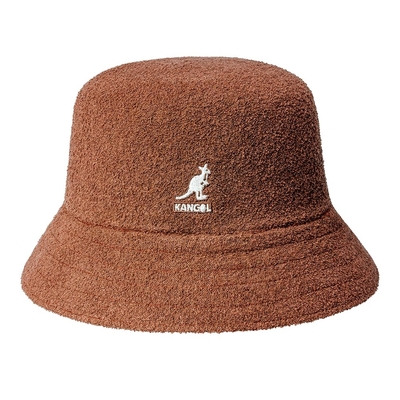 KANGOL-BERMUDA BUCKET 漁夫帽-紅棕色 W24S3050JU