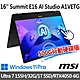 (送500G固態行動碟)msi微星 Summit E16 AI Studio A1VETG-010TW 16吋商務筆電(Ultra 7 155H/32G/1T SSD/RTX4050-6G/W11P) product thumbnail 1