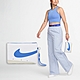 Nike 錢包 Icon Blazer Wristlet 白 藍 皮革 手腕包 隨身包 小包 大勾勾 N100994915-6OS product thumbnail 1