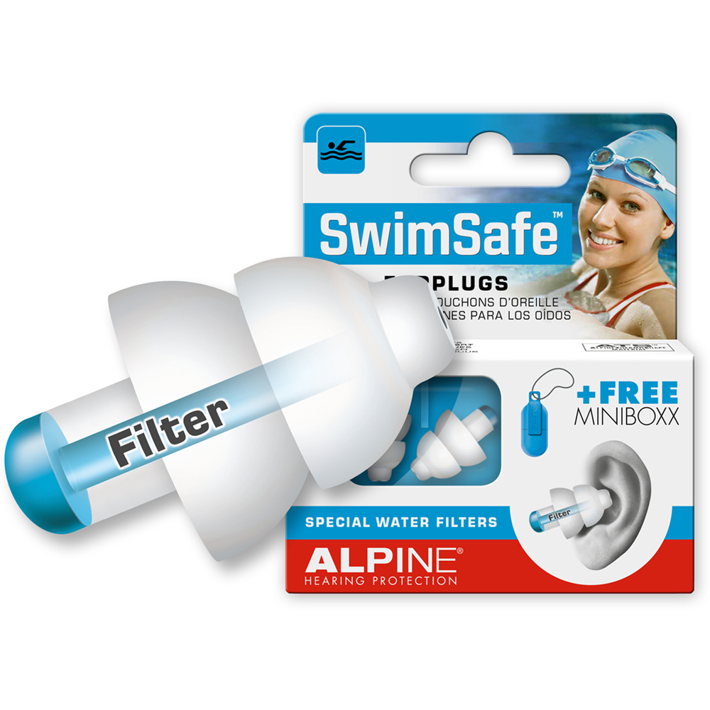 荷蘭原裝進口 Alpine SwimSafe 頂級游泳防水耳塞 附原廠膠囊盒