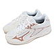 Mizuno 排球鞋 Thunder Blade 3 美津濃 女鞋 白 玫瑰 粉 羽球鞋 桌球鞋 速度型 V1GC2170-36 product thumbnail 1