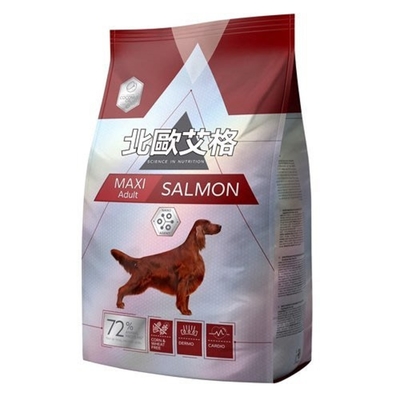 北歐艾格-大型成犬專用-鮭魚配方飼料 BEI OU AI GE Maxi Adult Salmon 2.8kg 第二件贈送我有肉*1包