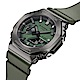 CASIO卡西歐 G-SHOCK 沉穩灰綠 金屬錶殼 八角形錶殼 GM-2100B-3A_44.4mm product thumbnail 1