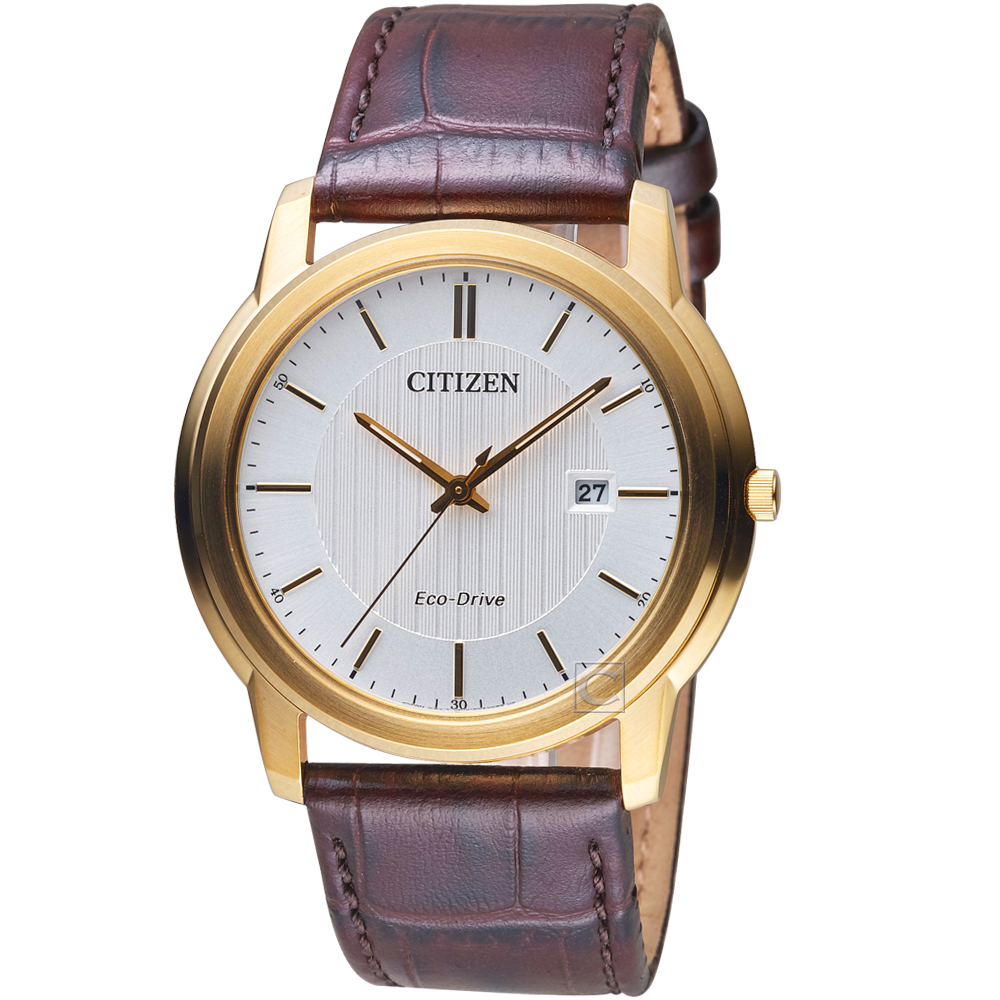 星辰 CITIZEN 雅痞時尚光動能腕錶(AW1212-10A)