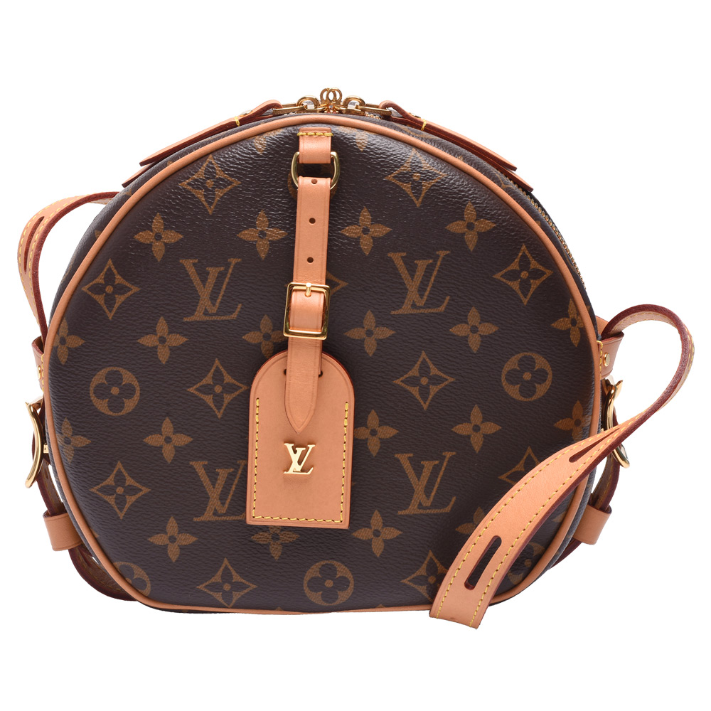 Louis Vuitton Boite Chapeau Souple Monogram Canvas Bag (M52294), with Keys,  Lock & Dust Cover