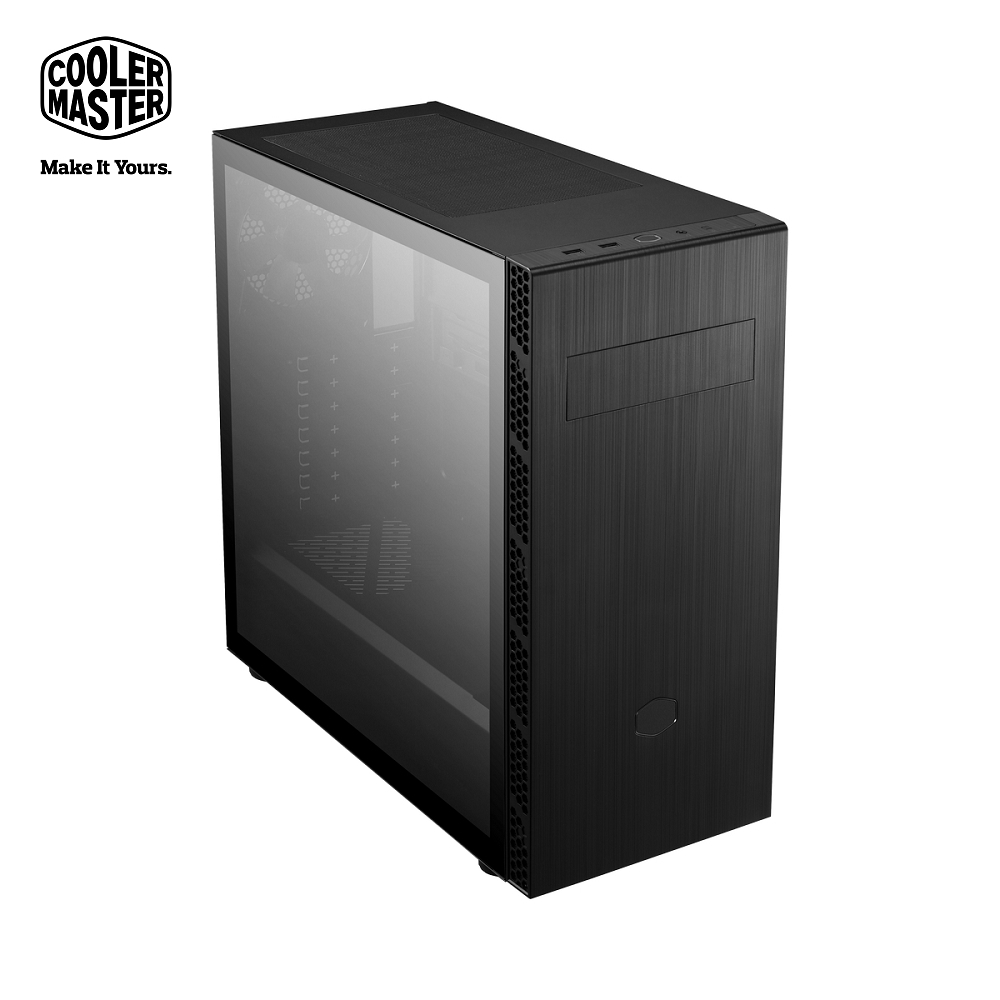 Cooler Master MasterBox MB600L V2 可裝光碟機版 電腦機殼(玻璃透明側板/髮絲面板)