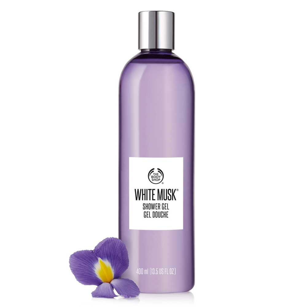 The Body Shop 白麝香絲柔沐浴膠400ML