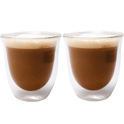 CreativeTops Cafetiere雙層玻璃杯2入(190ml)