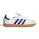 Adidas Samba OG 女 白紫 Originals 復古 運動 生膠底 經典 德訓鞋 休閒鞋 IF6514 product thumbnail 1