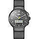 BRAUN德國百靈 計時碼表設計款 質感真皮錶帶  –黑色/44mm product thumbnail 1