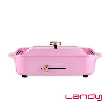 Landy日式多功能料理鐵板燒/烤爐HP-5888 滿額送 EC-9003銀杏蓋杯