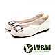 W&M (女)凝結直紋海浪娃娃鞋-米(另有黑) product thumbnail 1