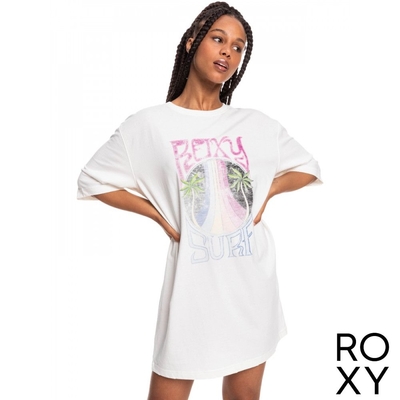 【ROXY】COME TO THE BEACH A T恤 白色