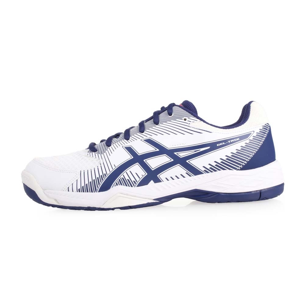 ASICS 男 排羽球鞋 GEL-TASK 白丈青