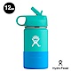 美國Hydro Flask 兒童寬口吸管蓋 12oz/355ml 不鏽鋼保溫瓶 薄荷綠 product thumbnail 2