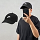 Nike 老帽 Club 男女款 黑 白 水洗 帽子 棒球帽 鴨舌帽 基本款 百搭 FB5368-011 product thumbnail 1