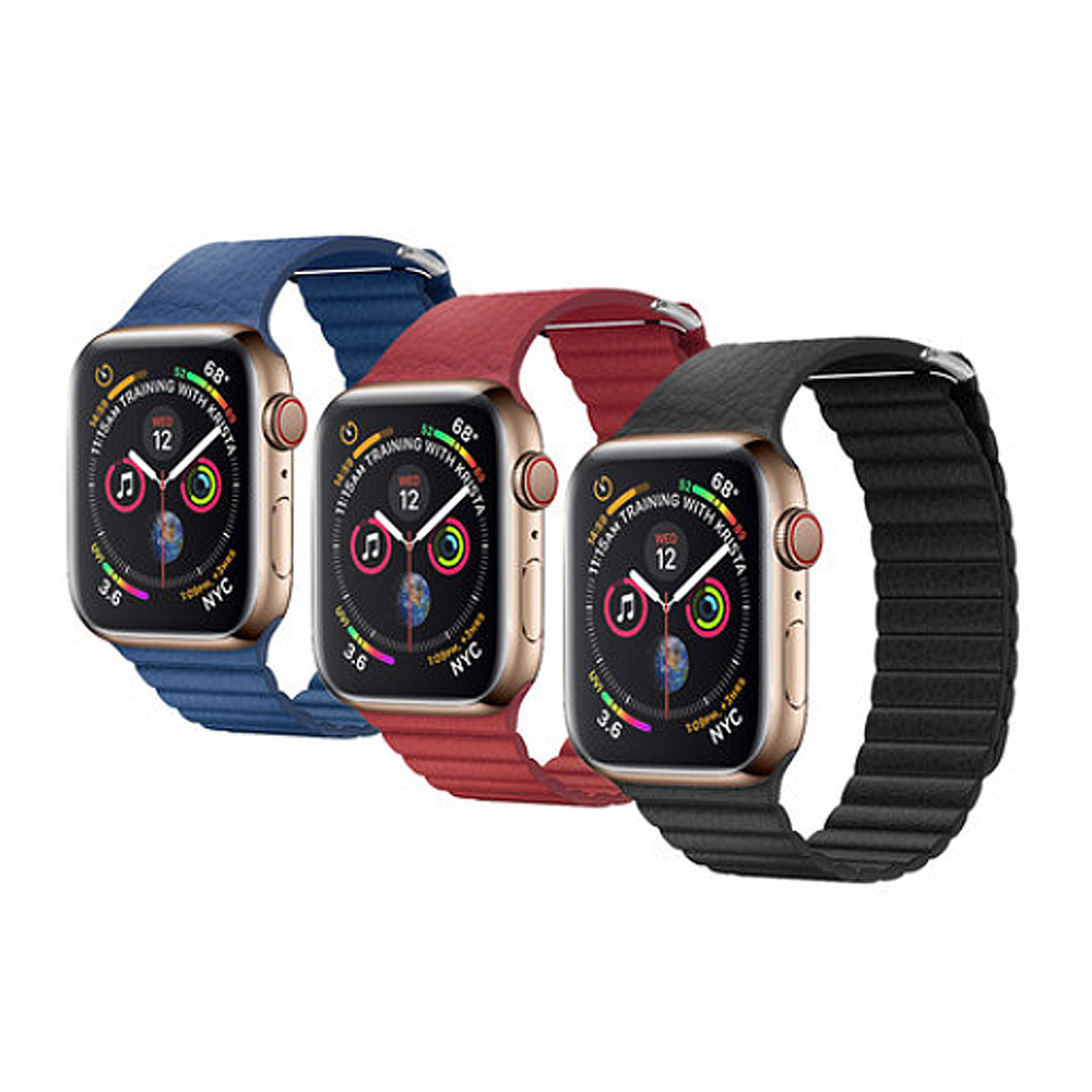 QIALINO Apple Watch (38/40mm) 真皮製回環形錶帶