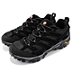 Merrell 戶外鞋 Moab 2 Vent 登山 男鞋 透氣 越野 健行 耐磨 運動 黑 灰 ML06017 product thumbnail 2