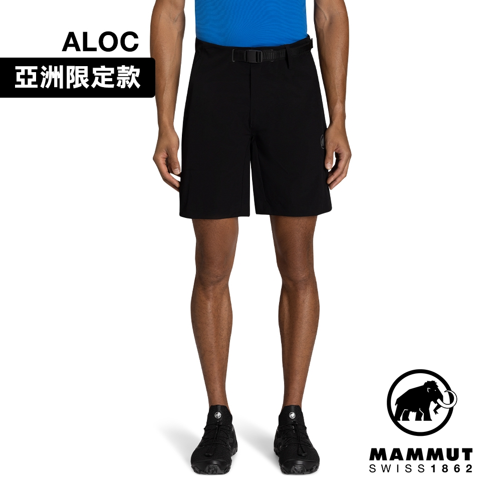 Mammut 長毛象】Trekkers 3.0 Shorts AF Men 健行防潑水短褲黑色男款 