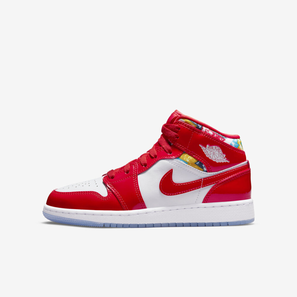 Nike Air Jordan 1 Mid SE GS [DC7248-600] 大童休閒鞋經典喬丹一代