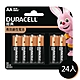 【金頂DURACELL金霸王】經典 3號AA 24入裝 長效 鹼性電池(1.5V長效鹼性電池) product thumbnail 1