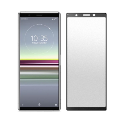 【SHOWHAN】SONY Xperia 5 / 2.5D電競霧面滿版滿膠鋼化玻璃保護貼