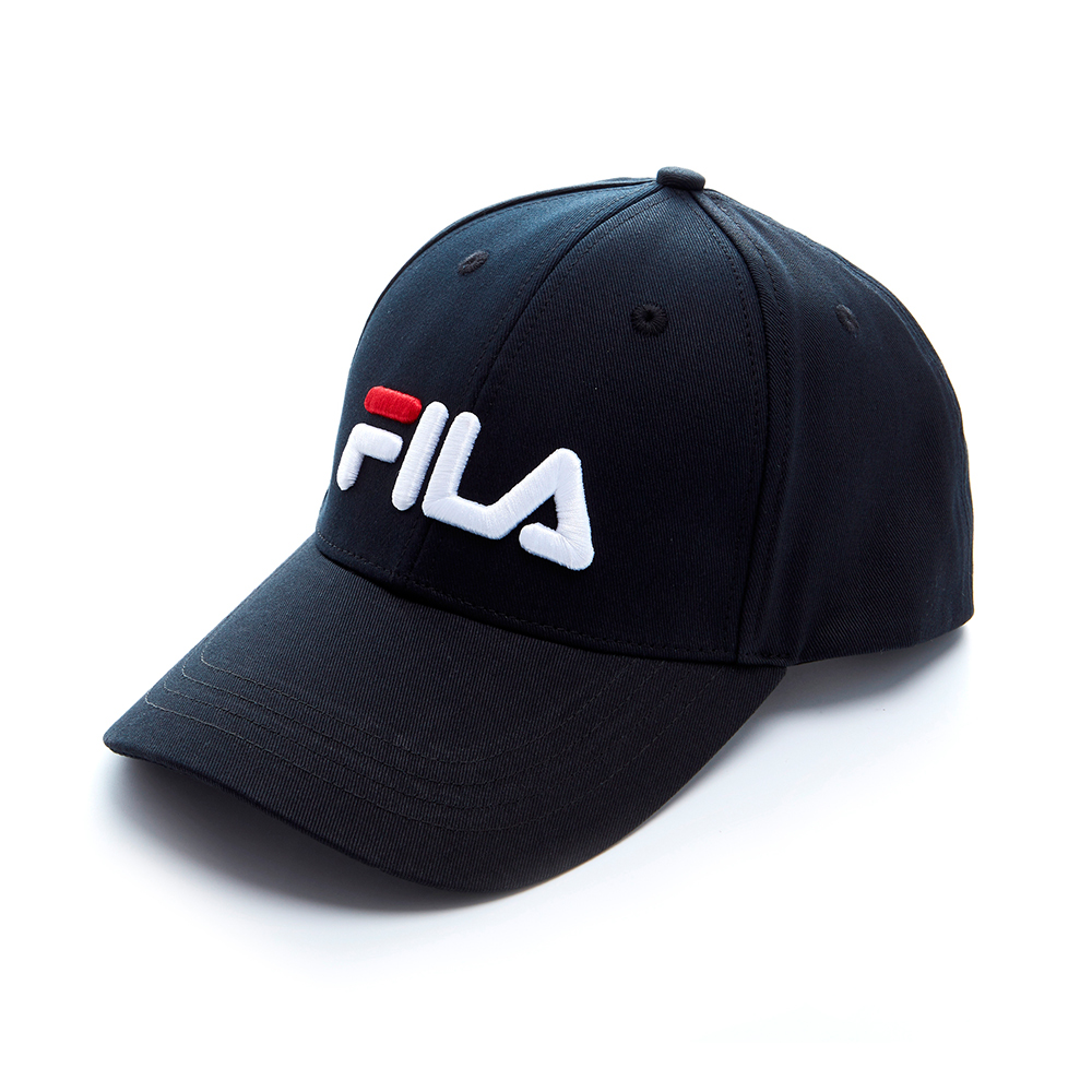 FILA 經典款六片帽-黑 HTS-5001-BK
