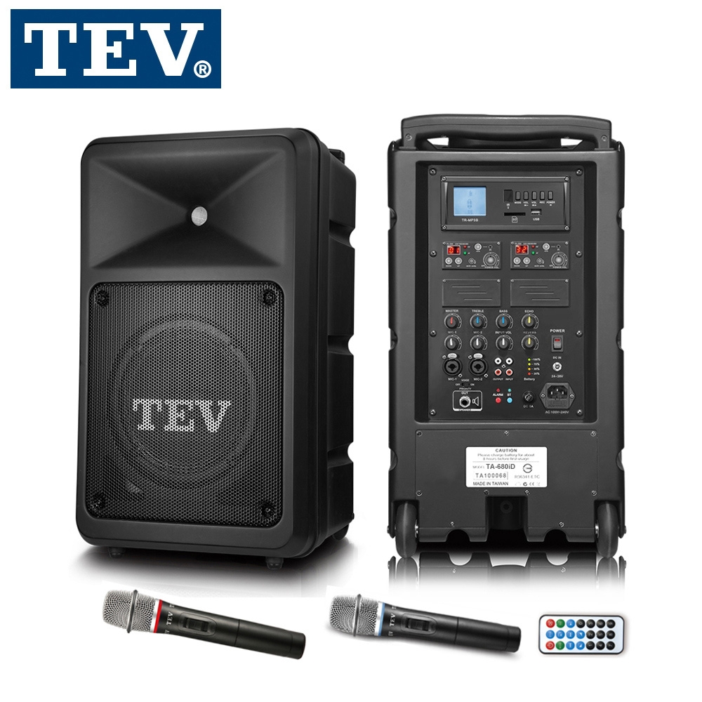 TEV TA680iD-U2藍牙/USB/SD雙頻無線擴音機