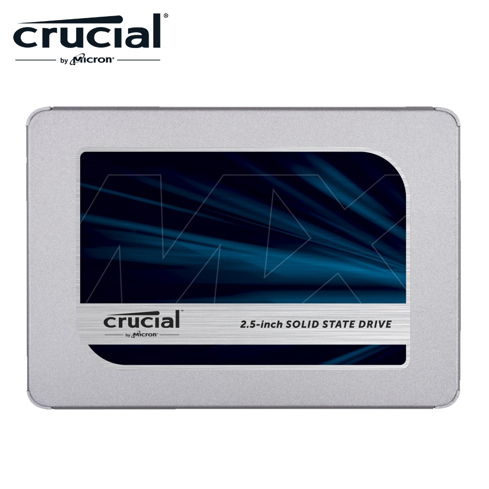 美光 Micron Crucial MX500 1TB SATA TLC 2.5吋固態硬碟(讀：560M/寫：510M)(無墊片)