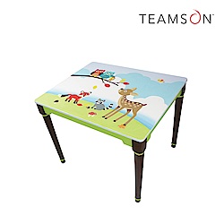 Teamson 手繪木製兒童桌子