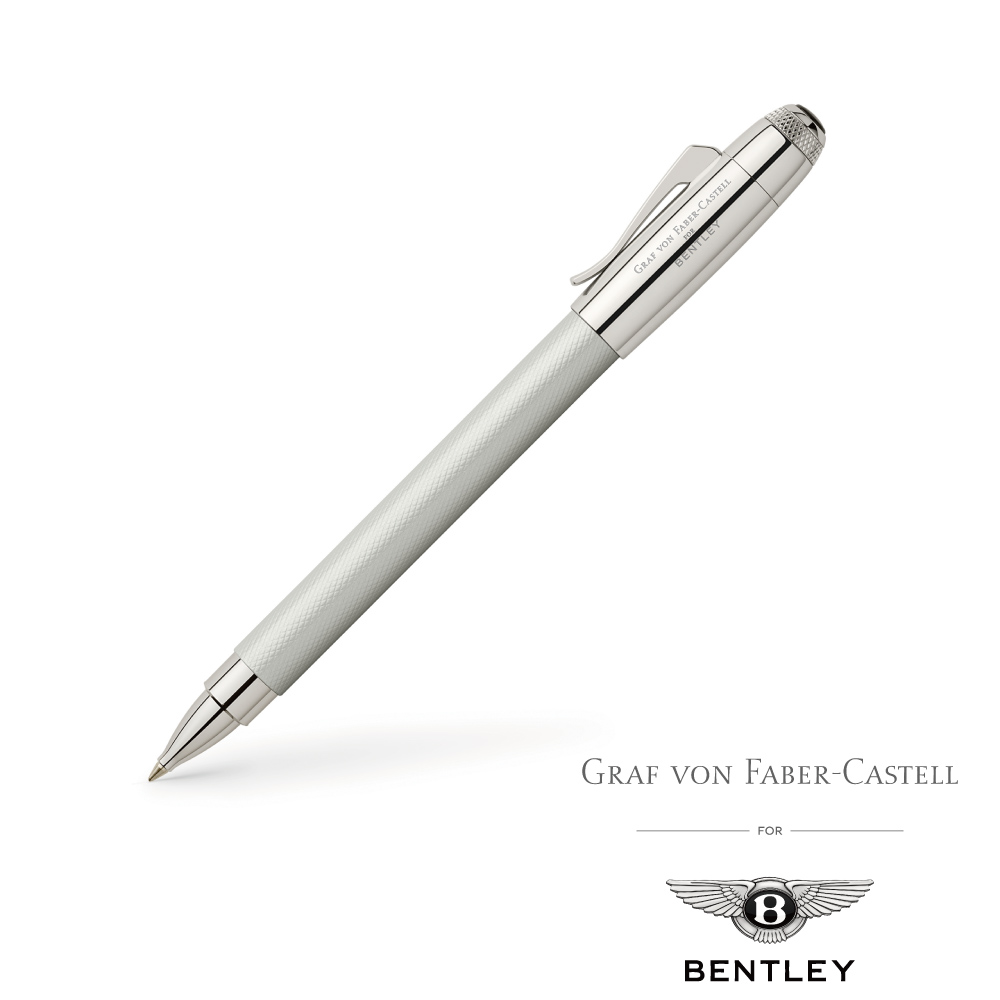 GRAF VON X BENTLEY 賓利限量聯名款 鋼珠筆(珍珠白)