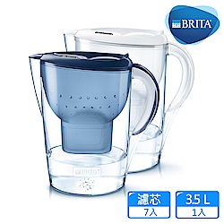 BRITA濾水壺+6入濾芯(共7芯)